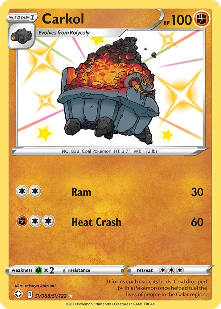 Image for Carkol (SV068/SV122) [Shining Fates: Shiny Vault]