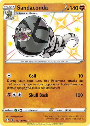 Image for Sandaconda (SV071/SV122) - Pokemon