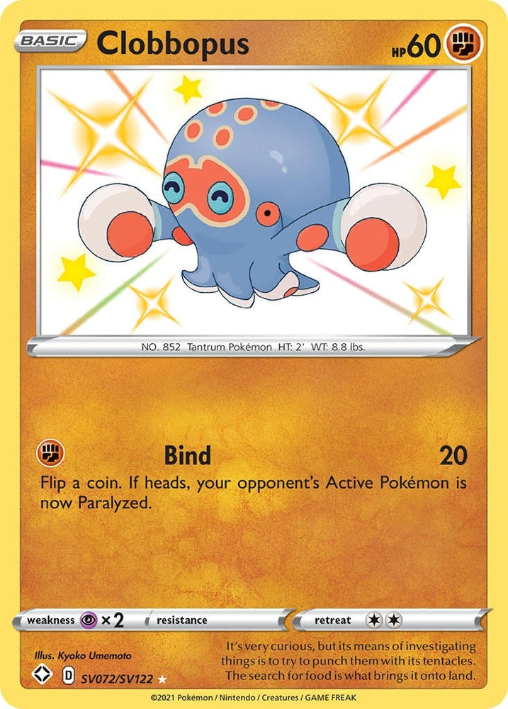 Image for Clobbopus (SV072/SV122) [Shining Fates: Shiny Vault]