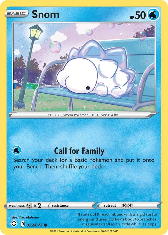 Image for Snom (029/072) - Pokemon