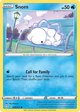 Image for Snom (029/072) - Pokemon