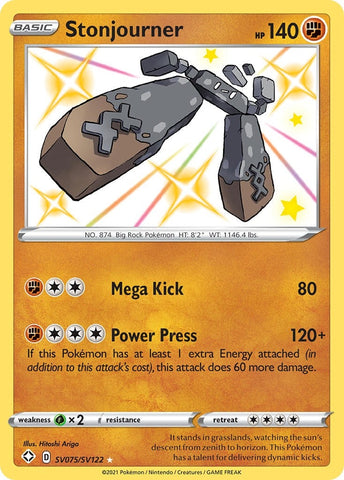 Image for Stonjourner (SV075/SV122) - Pokemon
