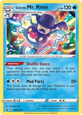 Image for Galarian Mr. Rime - SWSH079 (SWSH079) [SWSH: Sword & Shield Promo Cards]