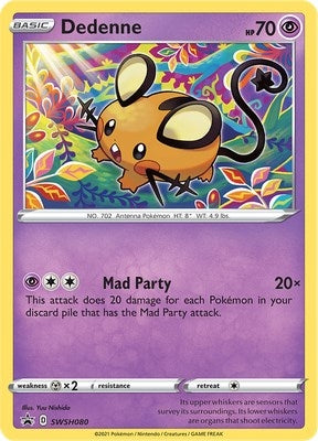 Image for Dedenne - SWSH080 (SWSH080) [SWSH: Sword & Shield Promo Cards]