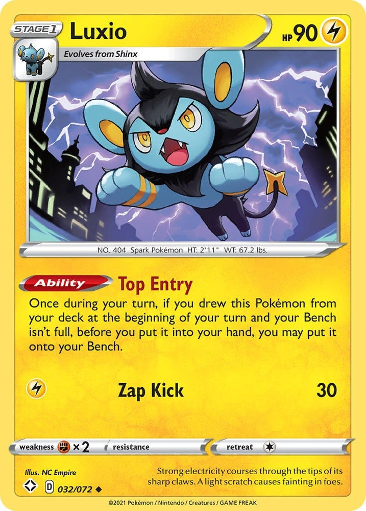 Image for Luxio (032/072) [Shining Fates]