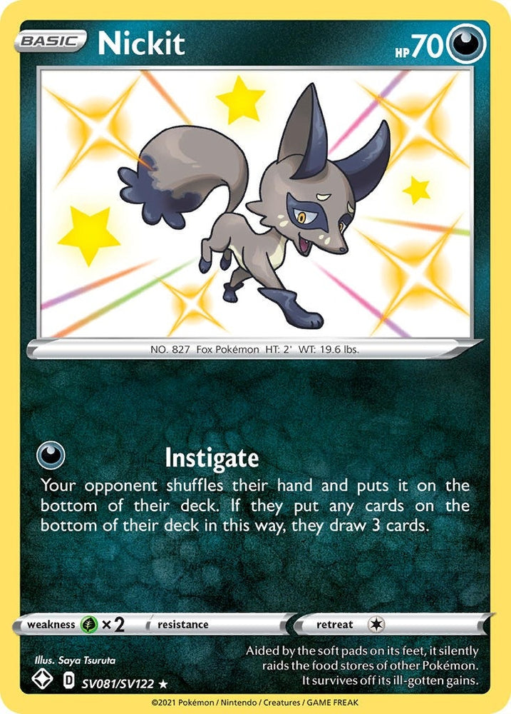 Image for Nickit (SV081/SV122) [Shining Fates: Shiny Vault]