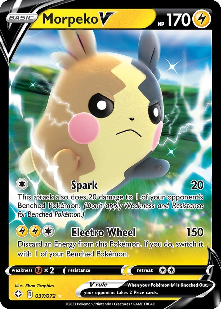 Image for Morpeko V (037/072) [Shining Fates]