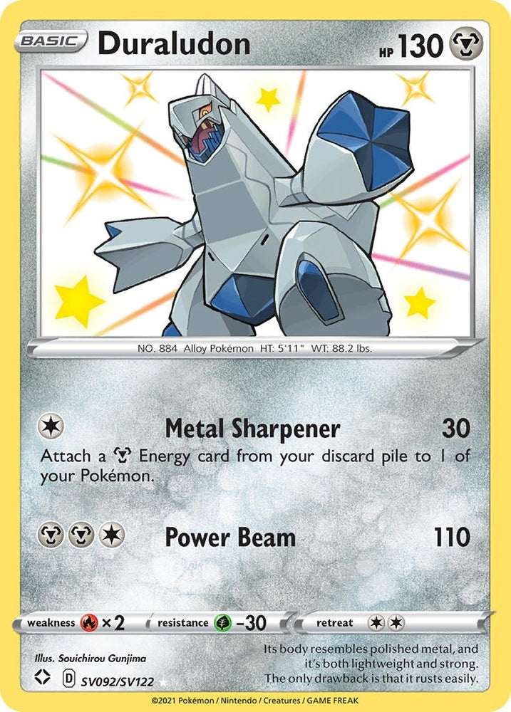 Image for Duraludon (SV092/SV122) [Shining Fates: Shiny Vault]