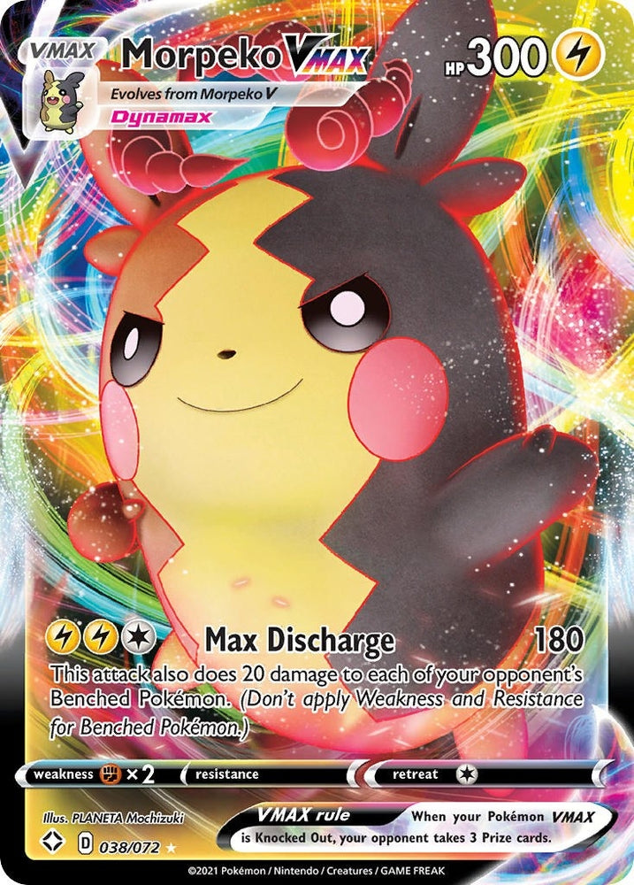Image for Morpeko VMAX (038/072) [Shining Fates]