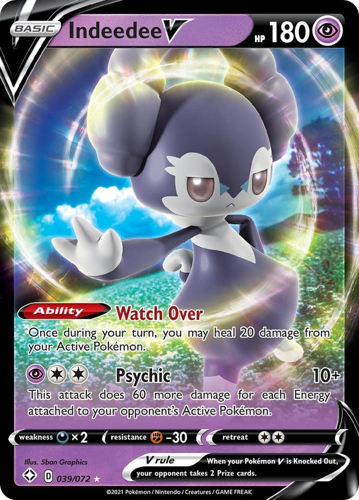 Image for Indeedee V (039/072) [Shining Fates]