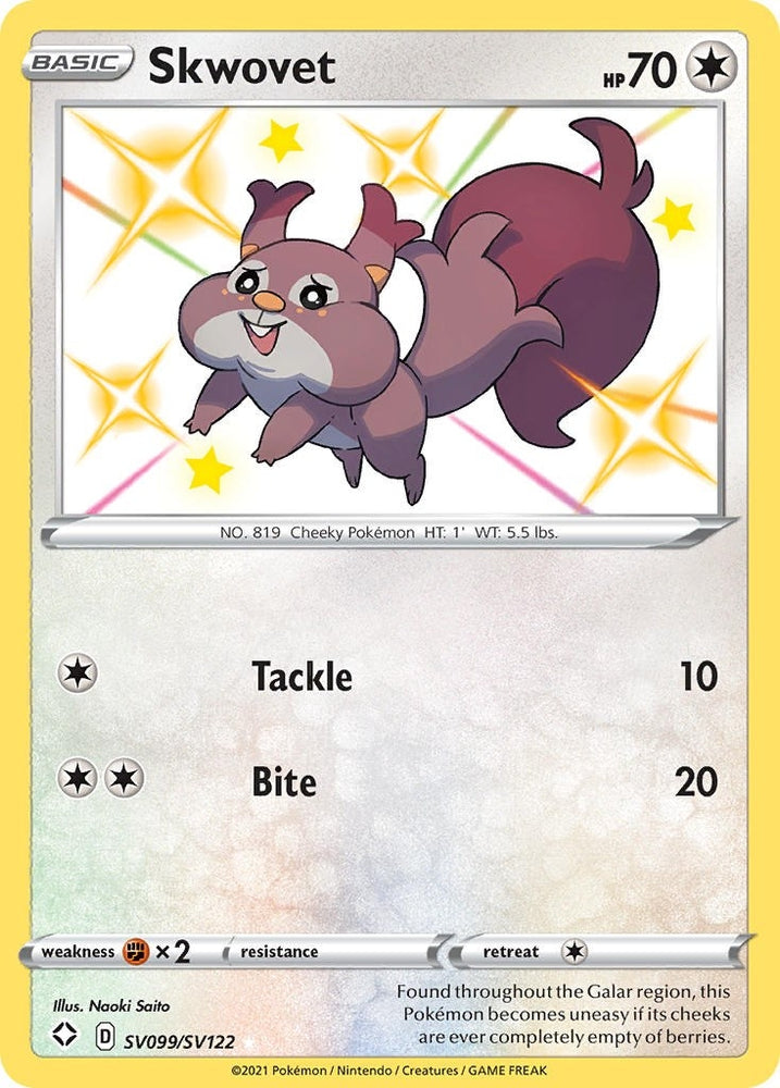 Image for Skwovet (SV099/SV122) - Pokemon