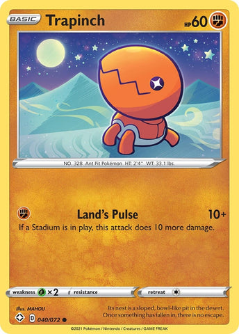 Image for Trapinch (040/072) - Pokemon