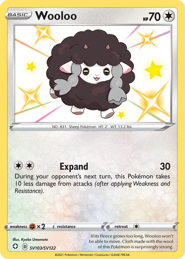 Image for Wooloo (SV103/SV122) - Pokemon