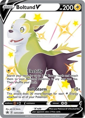 Image for Boltund V - SWSH085 (SWSH085) [SWSH: Sword & Shield Promo Cards]