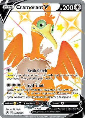 Image for Cramorant V - SWSH086 (SWSH086) [SWSH: Sword & Shield Promo Cards]