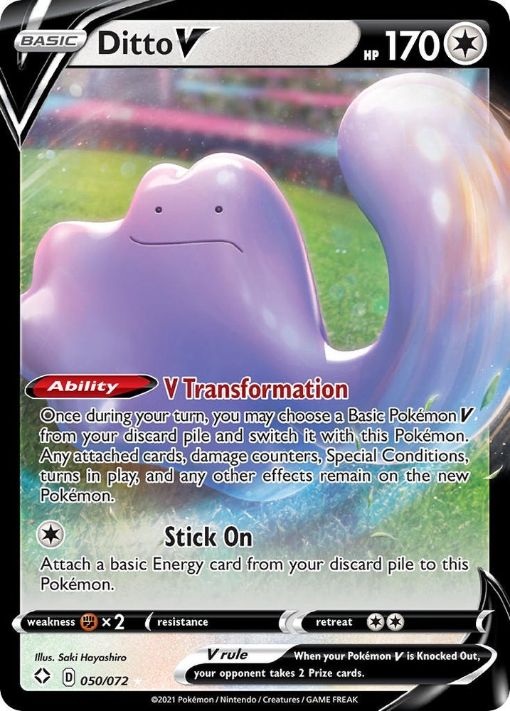 Image for Ditto V (050/072) [Shining Fates]