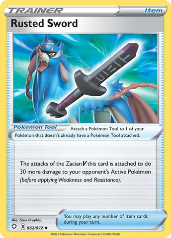 Image for Rusted Sword (062/072) - Pokemon