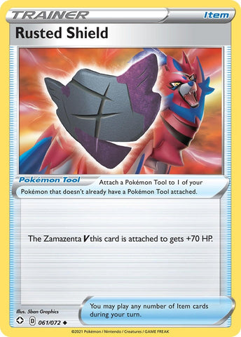 Image for Rusted Shield (061/072) - Pokemon