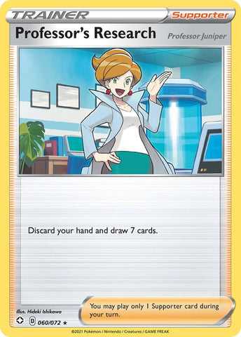 Image for Professor's Research (060/072) - Pokemon