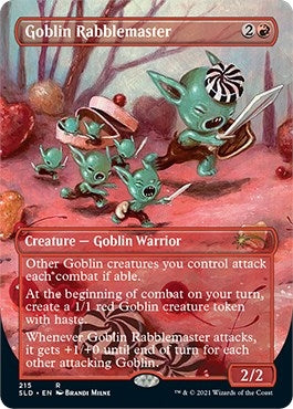 Image for Goblin Rabblemaster (215) [Secret Lair Drop Series]