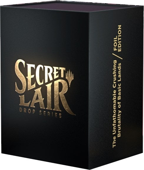 Image for Secret Lair Drop: The Unfathomable Crushing Brutality of Basic Lands - Traditional Foil Edition [Secret Lair Drop Series]