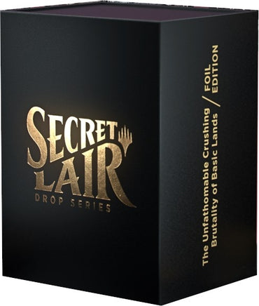 Image for Secret Lair Drop: The Unfathomable Crushing Brutality of Basic Lands - Traditional Foil Edition [Secret Lair Drop Series]