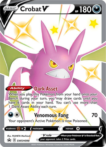 Image for Crobat V - SWSH098 (SWSH098) [SWSH: Sword & Shield Promo Cards]