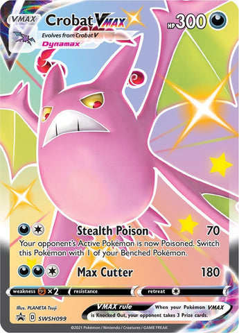 Image for Crobat VMAX - SWSH099 (SWSH099) [SWSH: Sword & Shield Promo Cards]