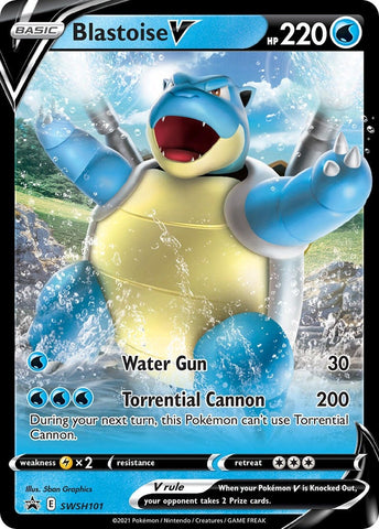 Image for Blastoise V - SWSH101 (SWSH101) [SWSH: Sword & Shield Promo Cards]