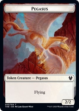 Image for Pegasus // Wall Double-Sided Token (Challenger 2021) (3 // 14) [Unique and Miscellaneous Promos]