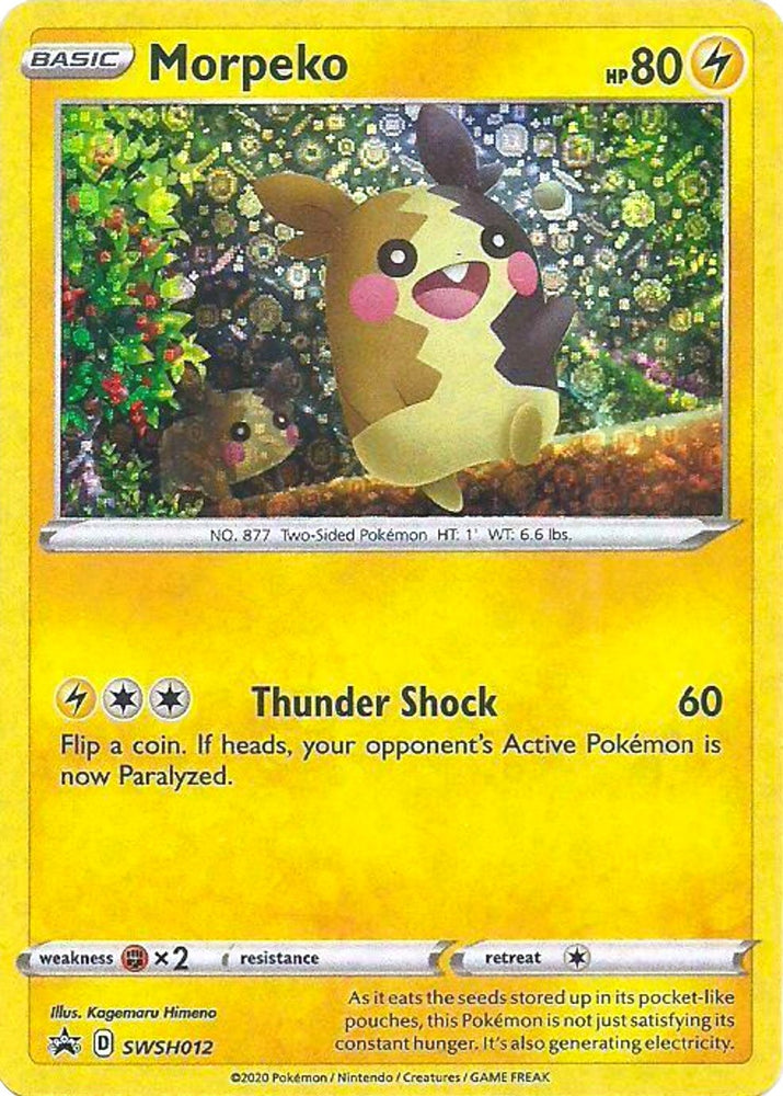 Morpeko - SWSH012 (General Mills Promo) (SWSH012) (Miscellaneous Cards & Products)