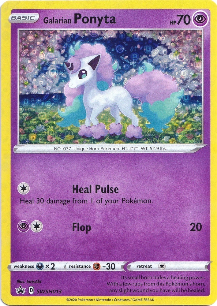 Galarian Ponyta - SWSH013 (General Mills Promo) (SWSH013) (Miscellaneous Cards & Products)