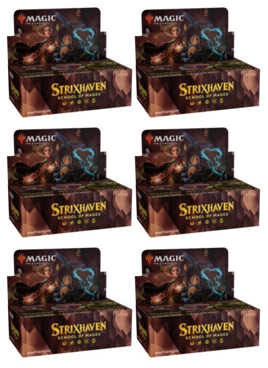 Image for Strixhaven: School of Mages - Draft Booster Box Case [Strixhaven: School of Mages]