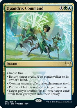 Image for Quandrix Command (217) - Magic: The Gathering