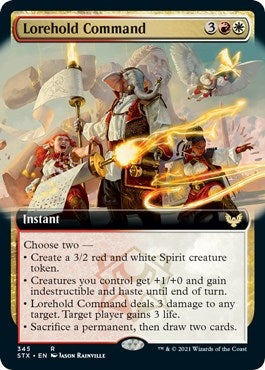Image for Lorehold Command (Extended Art) (345) [Strixhaven: School of Mages]