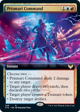 Image for Prismari Command (Extended Art) (348) [Strixhaven: School of Mages]