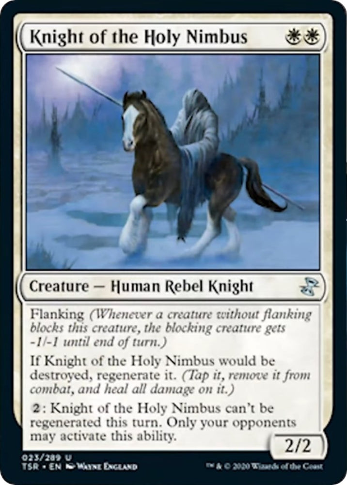 Image for Knight of the Holy Nimbus (23) [Time Spiral: Remastered]