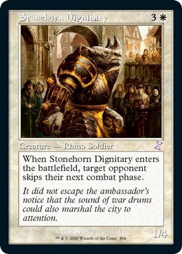 Image for Stonehorn Dignitary (304) [Time Spiral: Remastered]