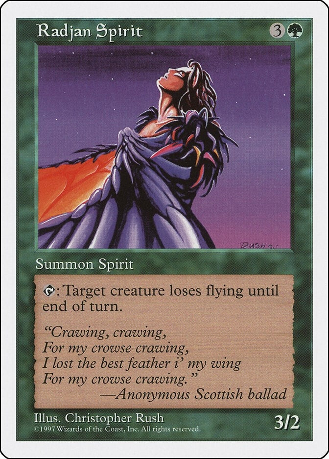 Image for Radjan Spirit [Fifth Edition]