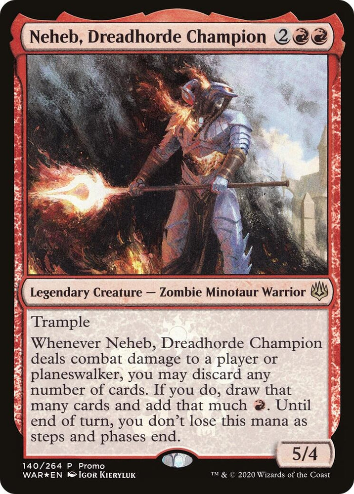 Image for Neheb, Dreadhorde Champion (140) [Media Promos]