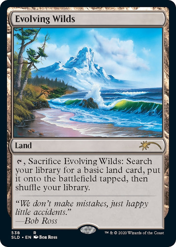 Image for Evolving Wilds (Bob Ross) (538) [Secret Lair Drop Series]