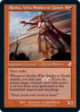 Image for Alesha, Who Smiles at Death (338) [Time Spiral: Remastered]
