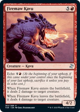 Image for Firemaw Kavu (163) [Time Spiral: Remastered]