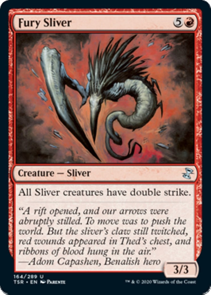 Image for Fury Sliver (164) [Time Spiral: Remastered]
