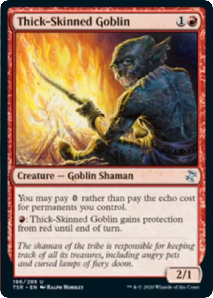 Image for Thick-Skinned Goblin (196) [Time Spiral: Remastered]
