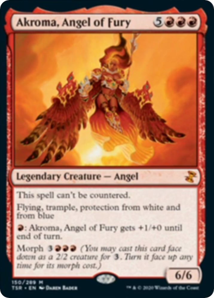 Image for Akroma, Angel of Fury (150) [Time Spiral: Remastered]