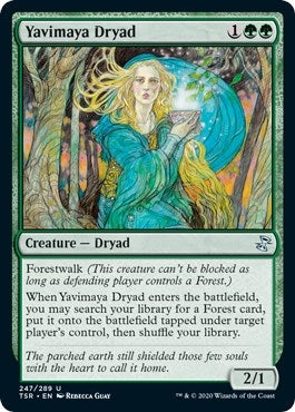 Image for Yavimaya Dryad (247) [Time Spiral: Remastered]