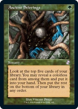 Image for Ancient Stirrings (355) [Time Spiral: Remastered]