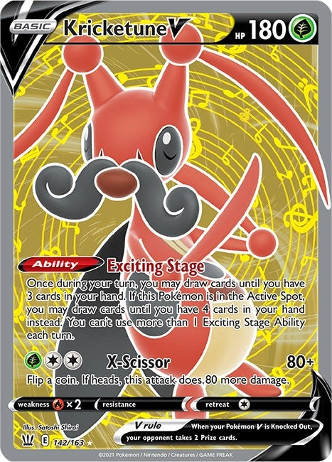 Image for Kricketune V (Full Art) (142/163) [SWSH05: Battle Styles]