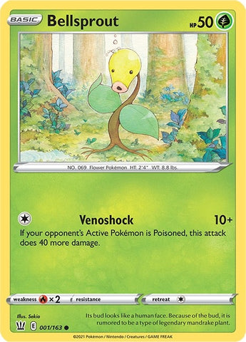 Image for Bellsprout (001/163) [SWSH05: Battle Styles]